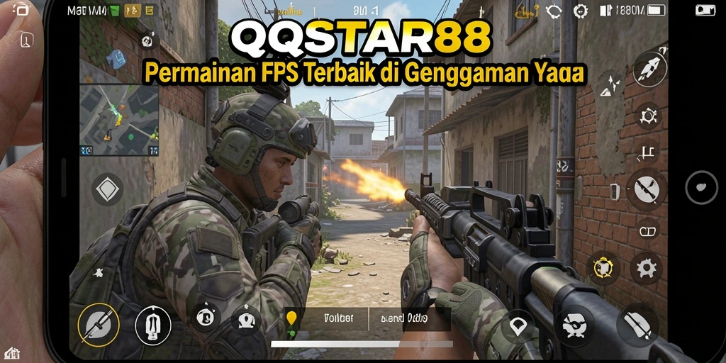 Tangkapan layar menunjukkan gameplay intens dan grafis menakjubkan dari QQSTAR88.
